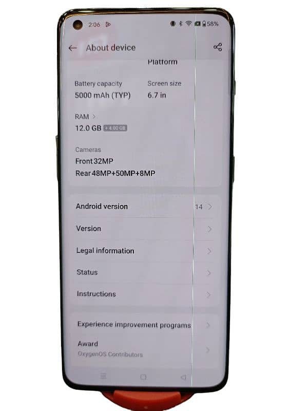 One Plus 10pro 12/256gb Official PTA 4