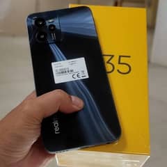 Realme c35 (4+4/128) with box Mint condition pubg 40fps