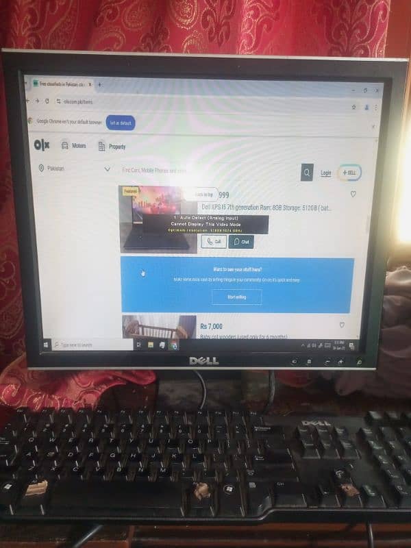 Dell core i3 3 generation 6gb ram 250 free hardisk space complete set 3