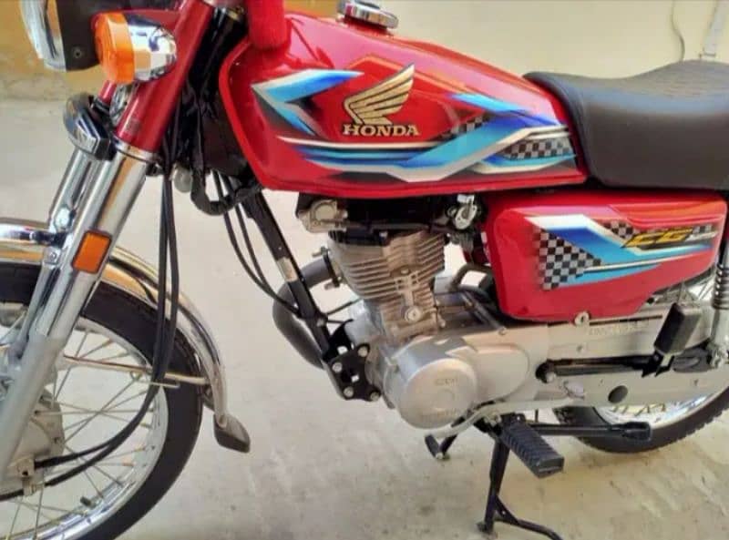 honda cg 125 2024 model Islamabad number 0