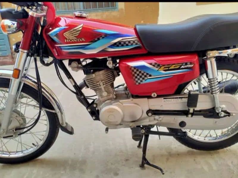 honda cg 125 2024 model Islamabad number 3