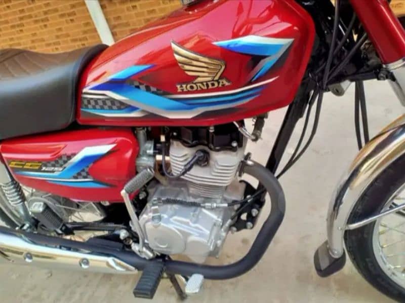 honda cg 125 2024 model Islamabad number 5