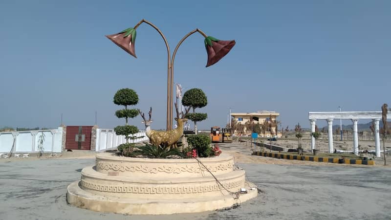 10 Marla Plot For Sale In GULBERG MODEL CITY Nowshera 3