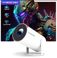 Magcubic Projector Hy300 Pro Android 11 260 ANSI 4K 1280*720P WiFi 6