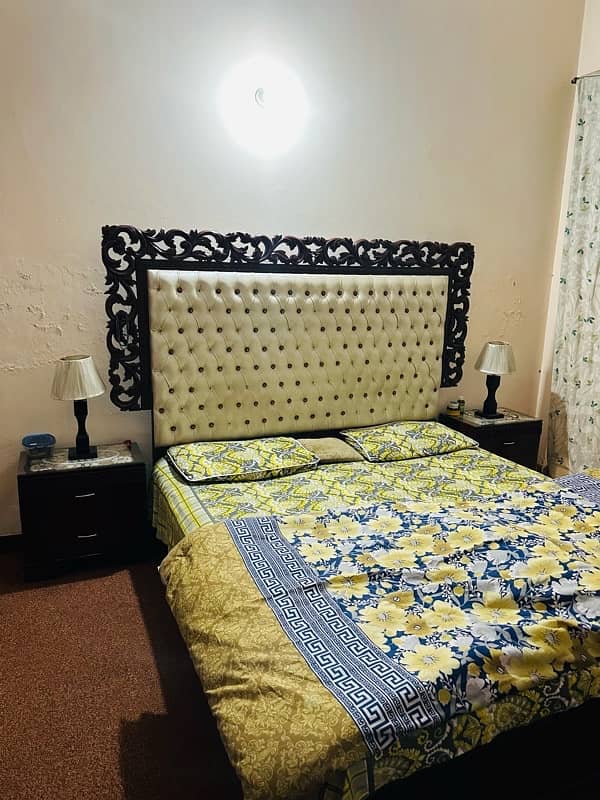 New Bed with side tables with dressing table for sale (whole set) 0