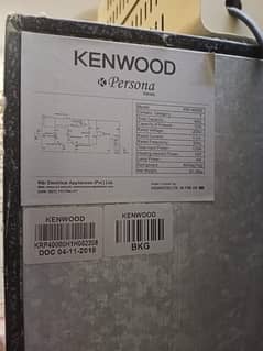 Kenwood Persona Series in mint condition 10/10 for sale.