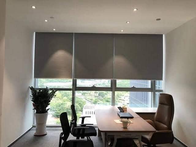 Roller window blinds wooden window blinds. Zebra Window blinds. 2