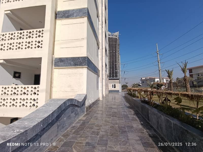 03 Bedroom Brand New Apartment For Sale with Dedicated Parking & Roof Top Swimming Pool Near GIGA Mall DHA Phase 2 Islamabad 1