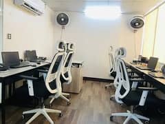 furnished office available for rent