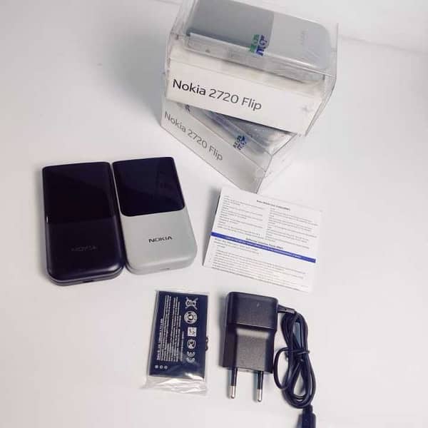 Nokia 2720 flip box pack PTA approved 2