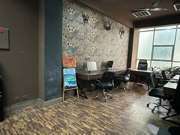 5 marla floor available for rent for small offices 0