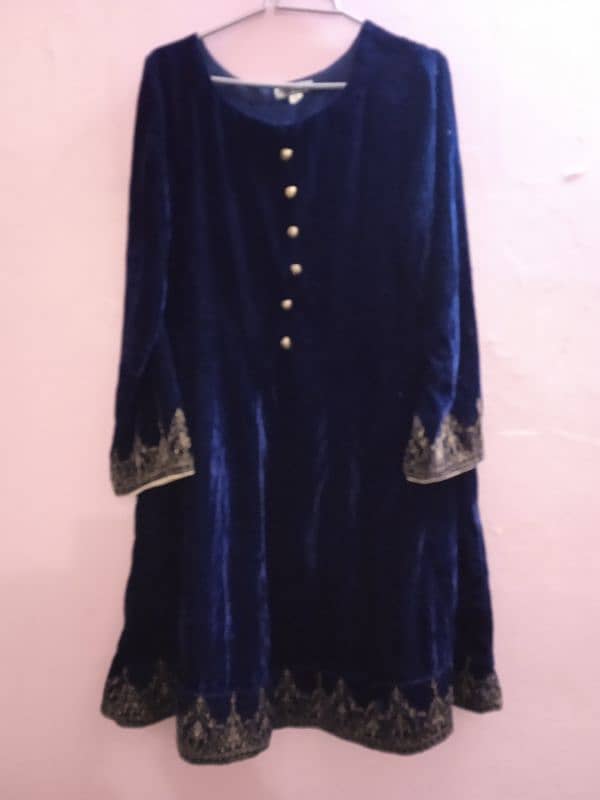 Winters Velvet Frock 1