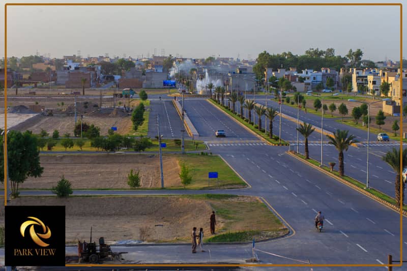 5 Marla Plot in Pearl Block In park view City Lahore 1