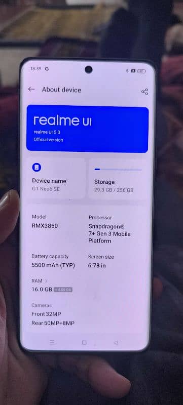 Realme gt neo 6 se 0