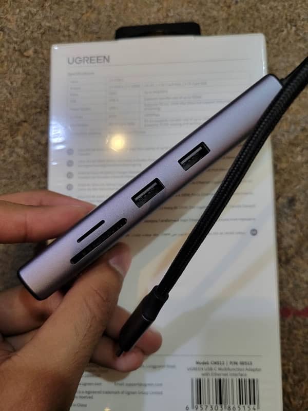 UGREEN USB-C Hub 7-in-1 4k60Hz Ethernet 3