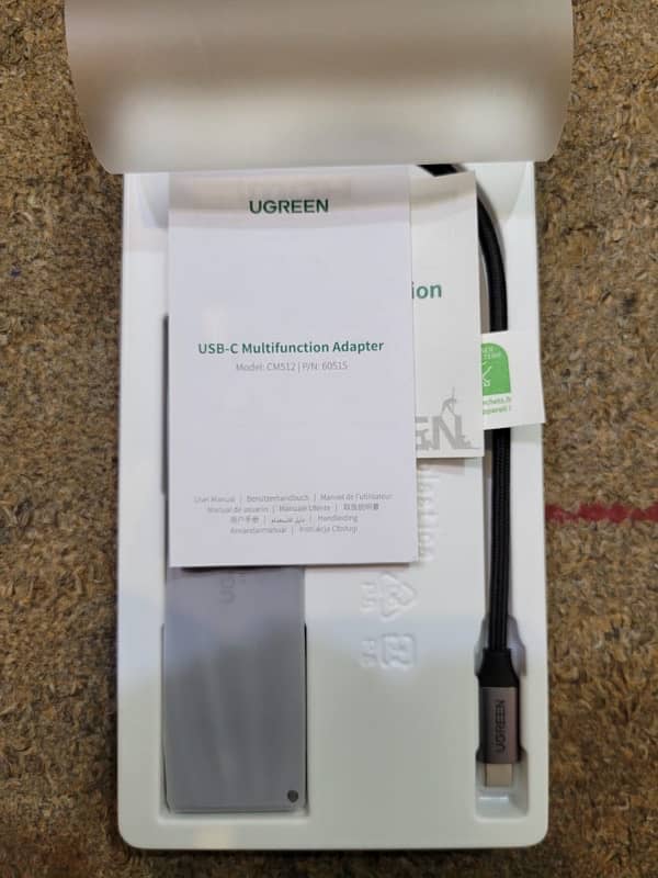 UGREEN USB-C Hub 7-in-1 4k60Hz Ethernet 8