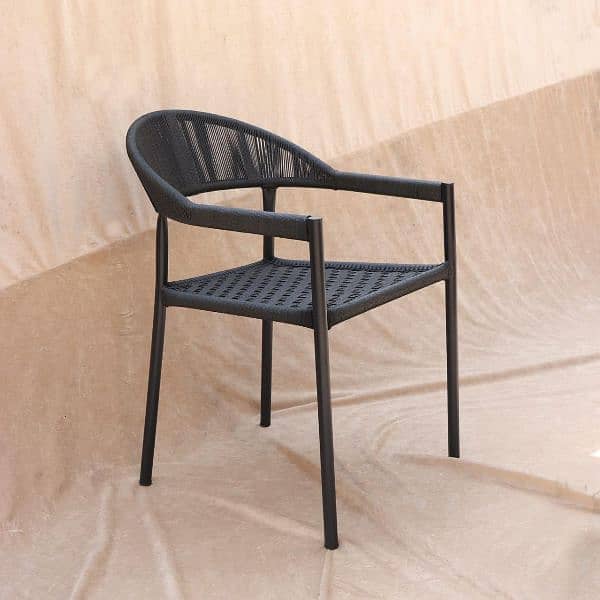 outdoor rope chair restaurant furniture 0