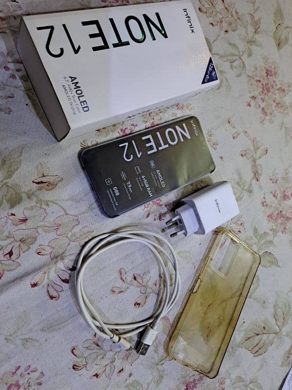 Infinix Note 12 With Complete Box PTA Approved Dual Sim 0