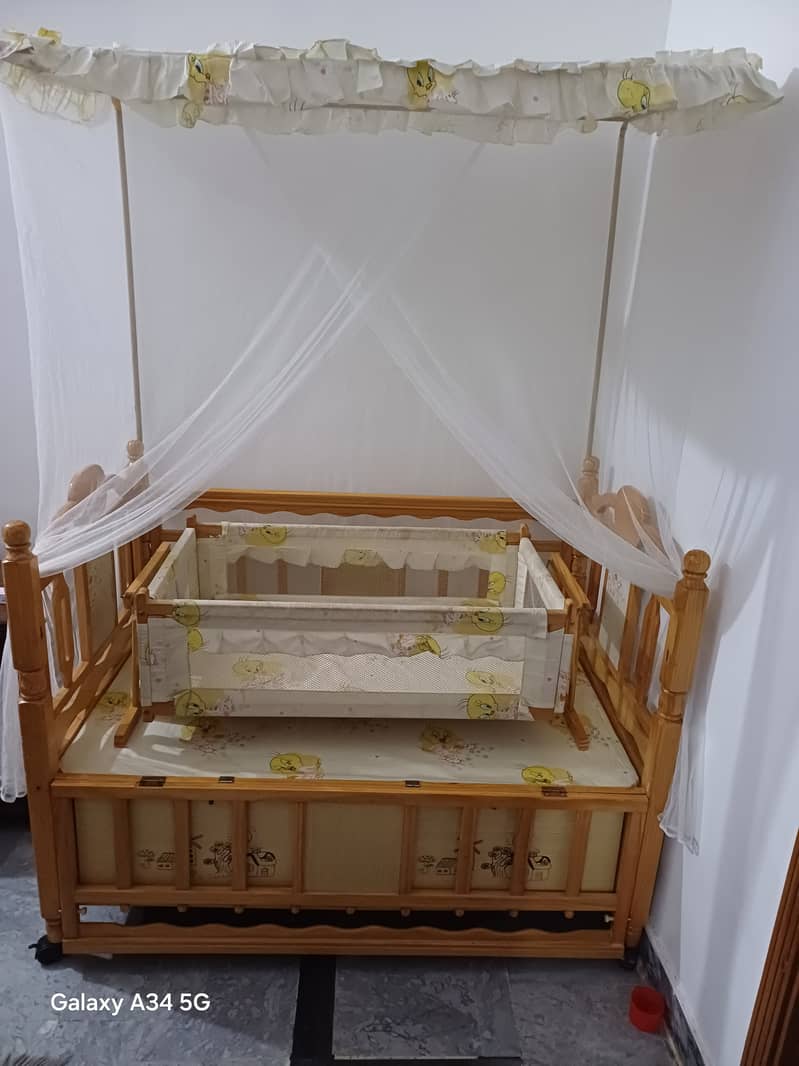 Baby cot. . wooden cot . . . baby bed 2