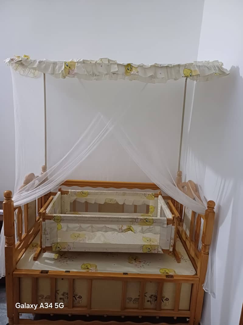 Baby cot. . wooden cot . . . baby bed 3