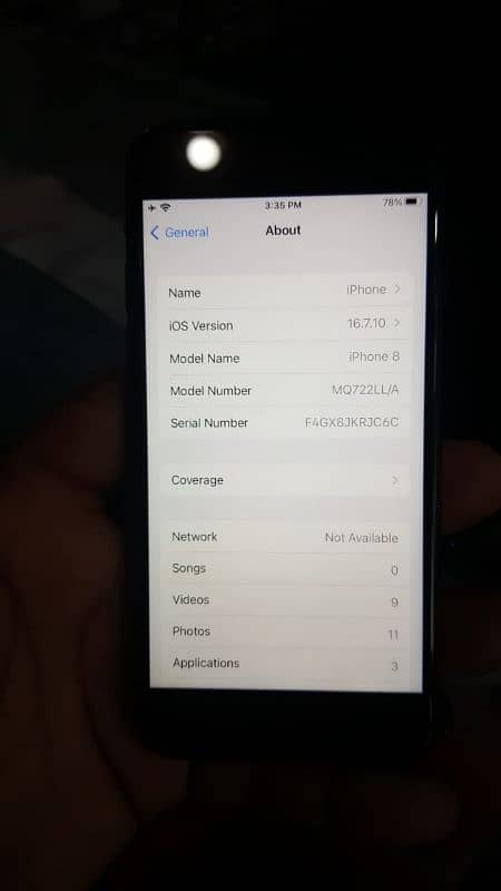 iphone 8 non pta 64gb 86 health all ok 10 by 10 2