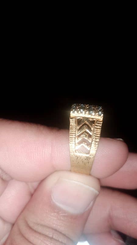 Gold Plated Original Bronze Ring 2