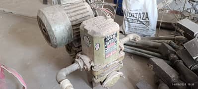 Donkey pump with motor 1/2 HP working condition