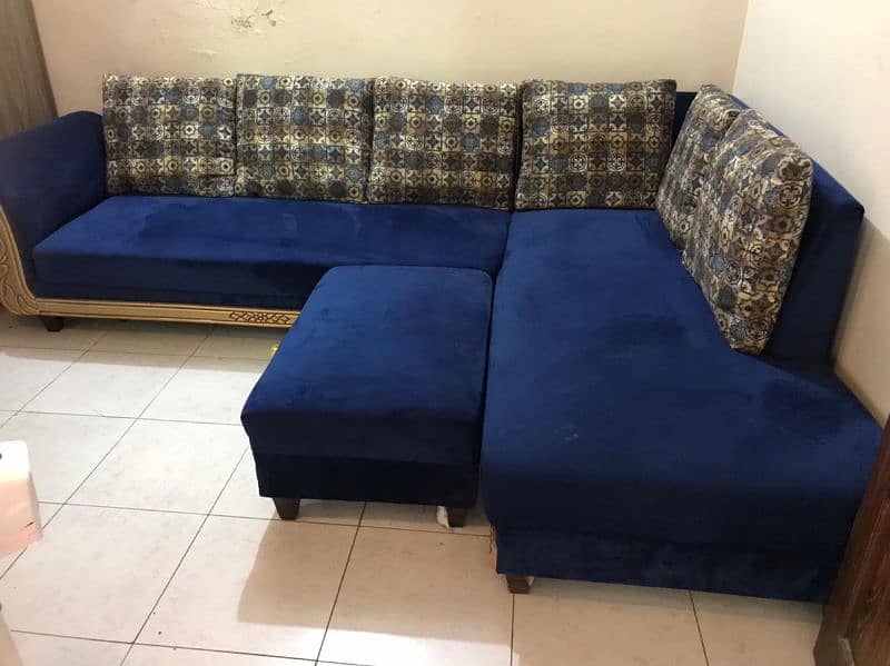 8 seater L shaped sofa set 1