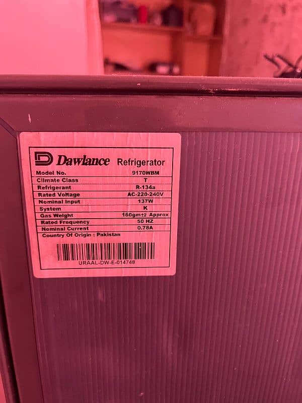 Dawlance Refrigerator 0