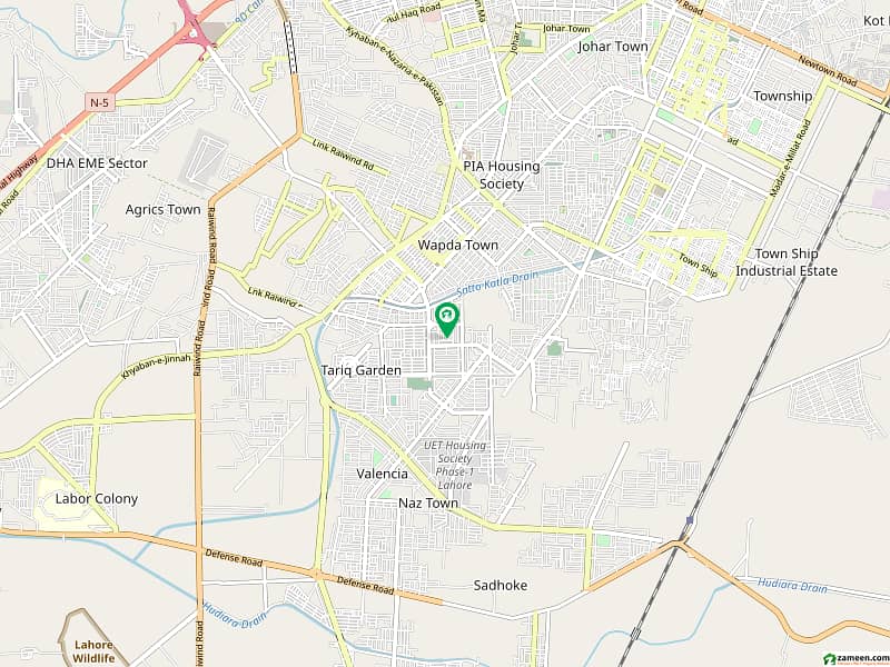 A 1 Kanal Residential Plot Located In Wapda Town Phase 1 - Block J1 Is Available For sale 0