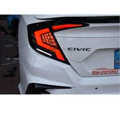 Honda civic back lawa lights