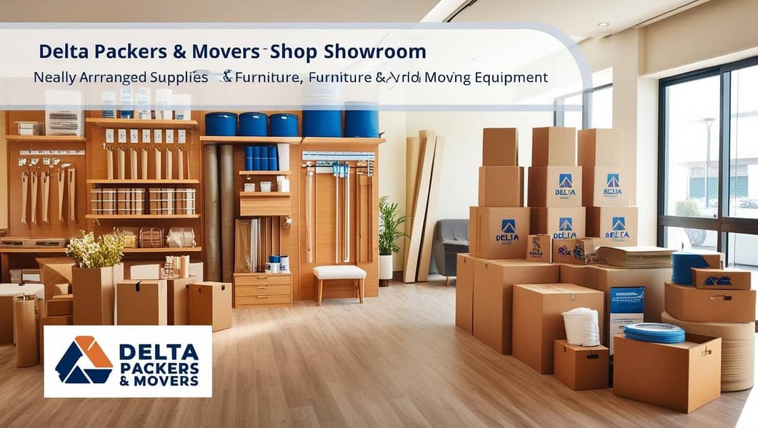 Delta movers & packers, Home shifting, Relocations, car carrier, cargo 13