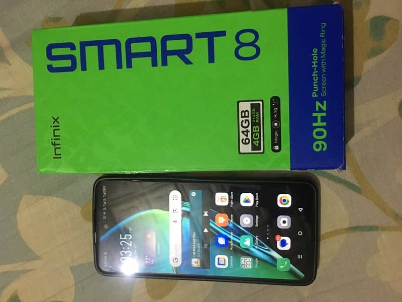 Infinix Smart 8 Mobile 4 64gb Brand new 8