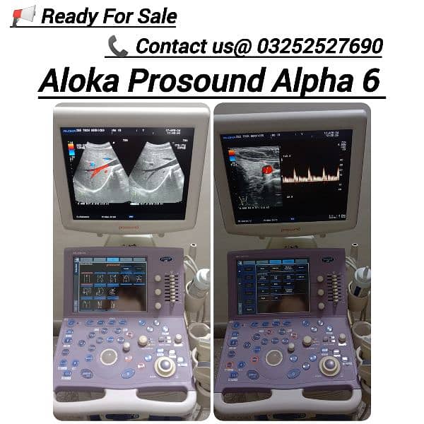 ALL TYPES OF ULTRASOUND MACHINES AVAILABLE FOR SALE 5