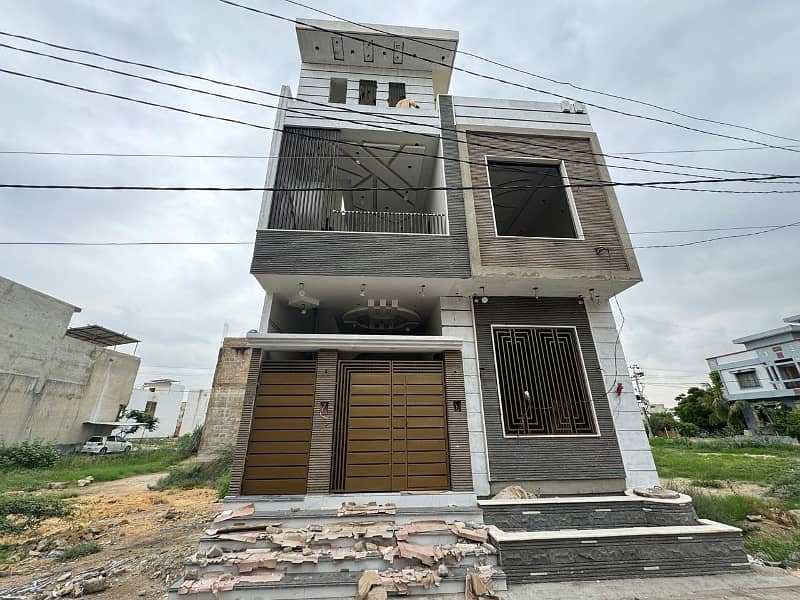 120sqyd Brand new Bungalow for Sale in Soomro Society 18