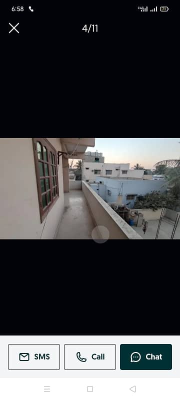 400 yd 2cnd floor 4 bed dd portion gulshan e iqbal block 3 2