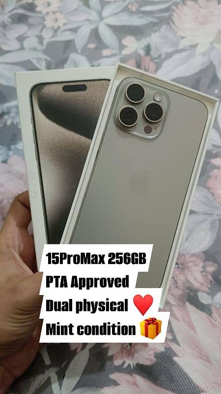 15 pro max PTA Approved 0