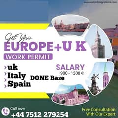 Jobs available in different countries ( uk , Italy , spain ) done base