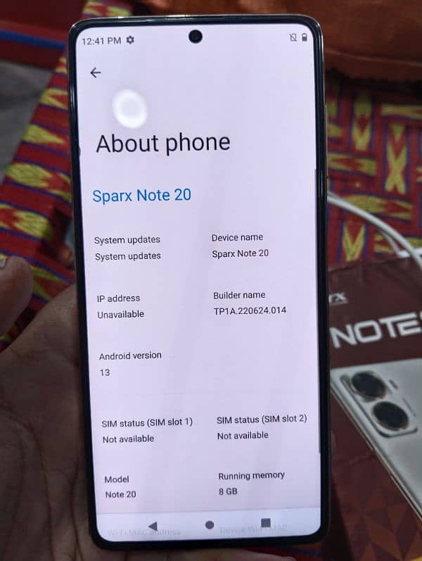 sparx note 20 3