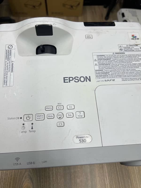 Epson ShortThrow Projectors Available In Quantity 3