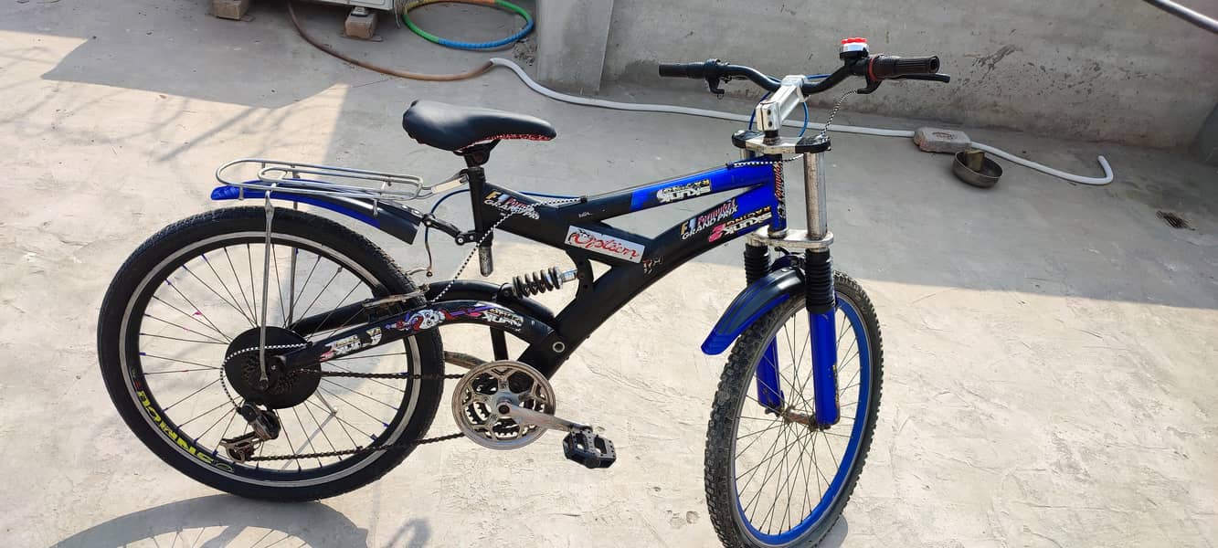 26 INCH IMPORTED GEAR CYCLE  USED 2