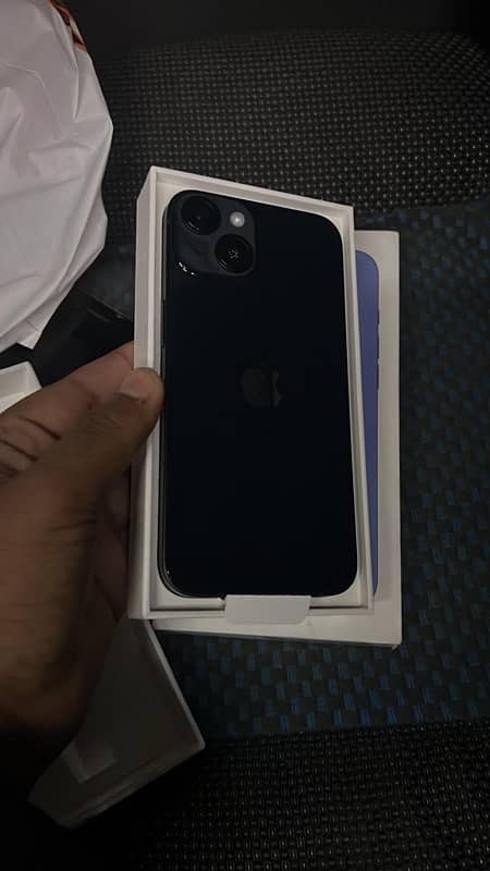 iPhone 14 128 gb jv black colour system active 0 cycle 12 month warnty 1