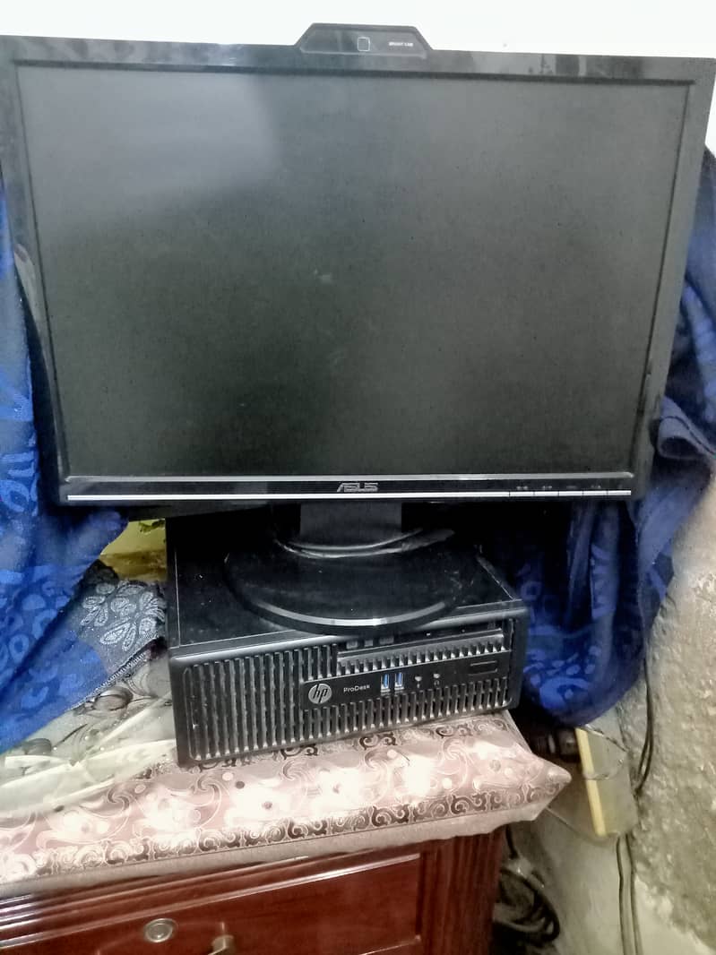 Desktop system PC Prodesk HP with LED very cheap price urgently sales 2