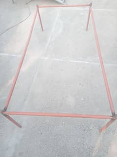 iron charpai frame