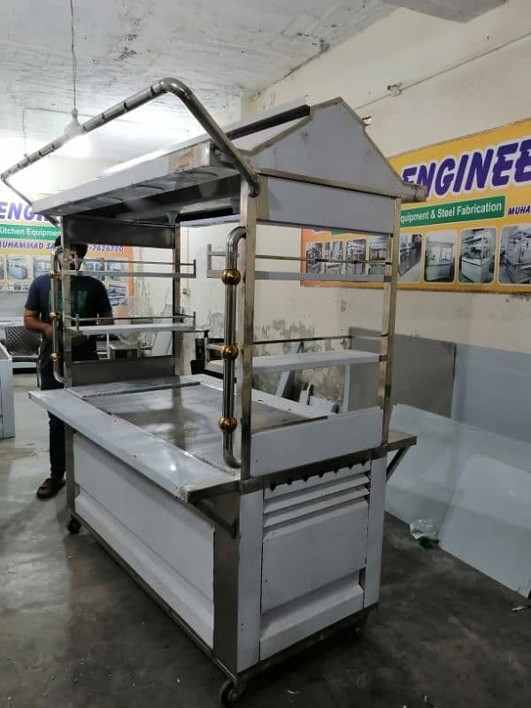 Burger shawarma counter hotplate 3fut 3