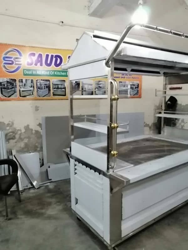 Burger shawarma counter hotplate 3fut 4