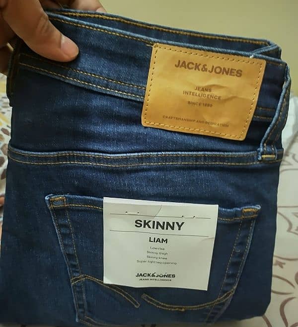 JACK N JONES LIAM AM-014 SKINNY FIT JEANS 5