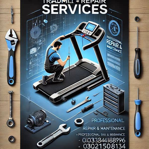 Treadmill Repair & services (one month repair warranty) 03021508134 0