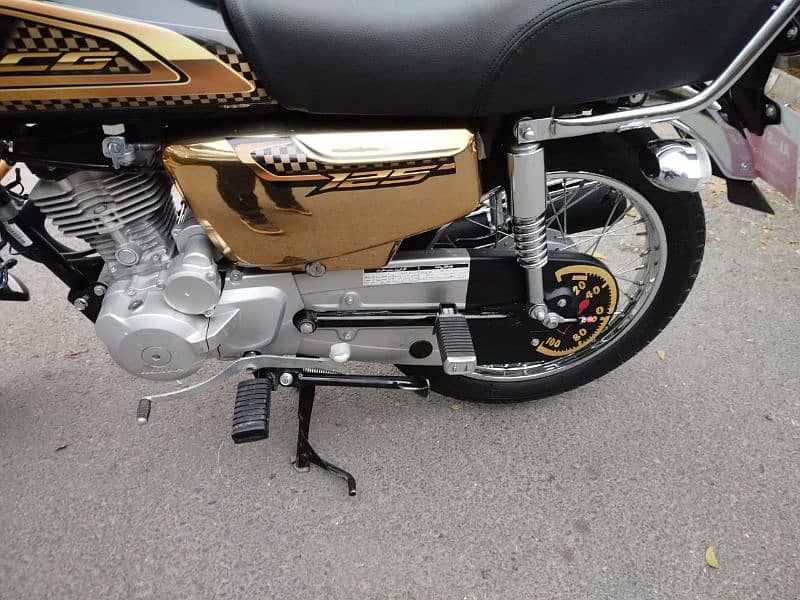 125 Self start Gold edition 6