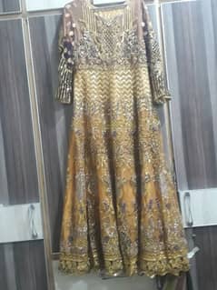 mustard color heavy maxi in good condition